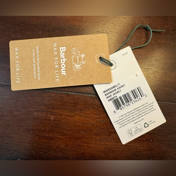 Barbour Ashby Wax Jacket - Picture 4 of 4